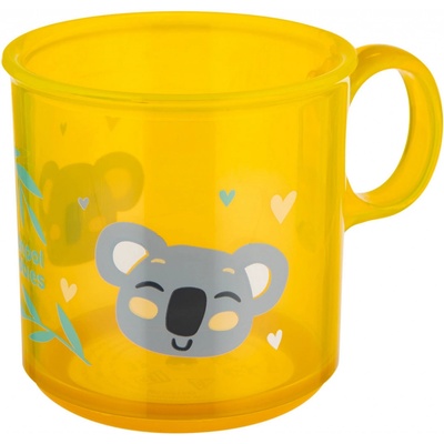 Canpol babies protišmykový hrnček žltá koala 170 ml