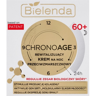 Bielenda Chrono Age revitalizační noční krém proti vráskám 60+ 50 ml