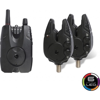 Fox Micron MX Sada Signalizátorů záběrů s příposlechem 2 pruty Černá