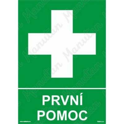 První pomoc, plast 210 x 297 x 2 mm A4