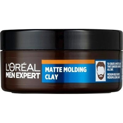 L’Oréal Paris Men Expert Messy Hair stylingový jíl na vlasy s matným efektem 75 ml