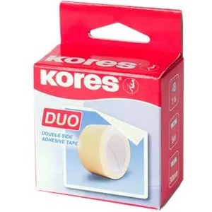 Kores Самозалепваща се лента, двустранна, 30 mm x 5 m, KORES "Duo" 55530 (55530)
