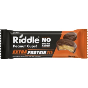 Riddle вафла чашки протеин и млечен шоколад без захар 50 г