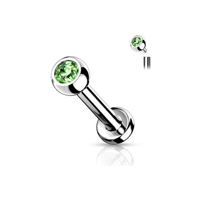 Šperky4U piercing do brady titan vnitřní závit TIT1010G-12083