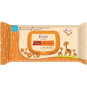 Event Мокри кърпички с невен Event, 140 броя (2EVBE04003CLD0140A)