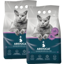 ARISTOCAT Bentonite Plus ​Bentonitové stelivo s vôňou levandul 2 x 5 l