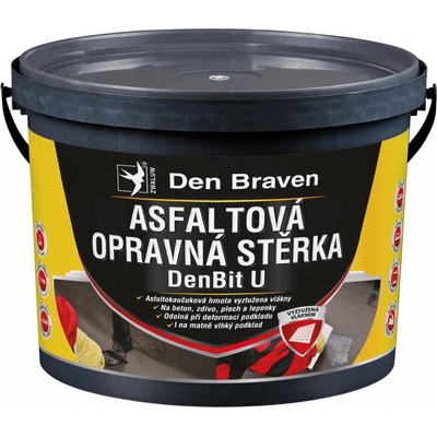 Den Braven Asfaltová opravná stěrka DenBit U 10 kg