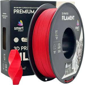 Smart Print FG-S25-E1, 3D филамент, PLA Matte, 1, 75mm, 1000g, Червен (Red) (FG-S25-E1)