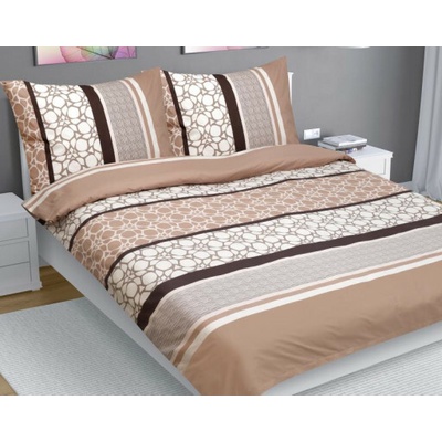 Bellatex obliečky bavlna Zeď kamenná 180x200 2x70x90