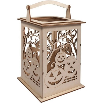 Lampáš Natural s tekvicami 21 cm