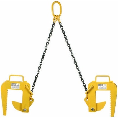 Haklift Svěrka KRT3P na betonové trubky/skruže, 3-pramenný řetězový závěs se svěrkami 3000kg / 60-120mm