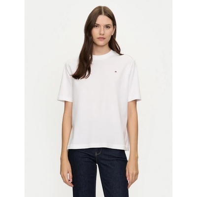 Tommy Hilfiger dámské tričko WW0WW43597 bíle