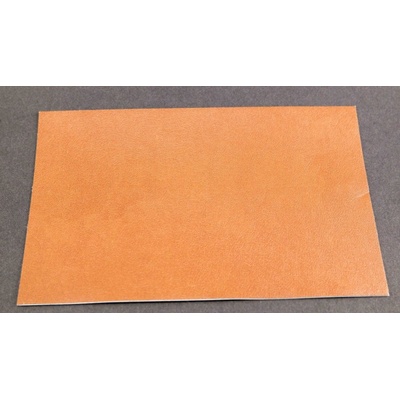 Samolepiace kožená záplata - Koňaková - rozmer 16 cm x 10 cm