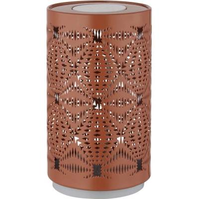 GLOBO 21018R - LED RGB настолна лампа AMIYAH LED/1W/5V 500 mAh медна (GL8219)