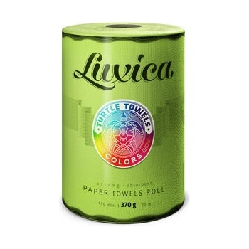 Luxica® Turtle Towels Colors зелена кухненска ролка (9191919)