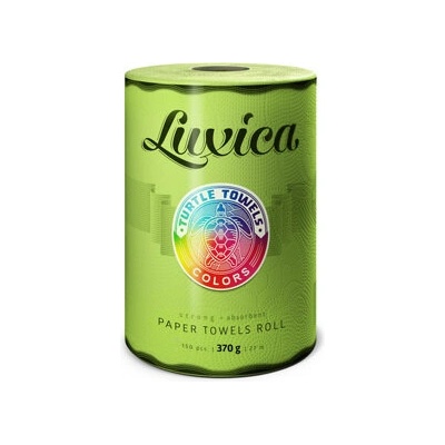 Luxica® Turtle Towels Colors зелена кухненска ролка (9191919)