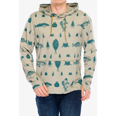 Kavu Sol Hoodie fish the line