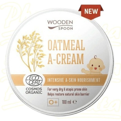 Wooden Spoon Zklidňující krém z ovesných vloček 100 ml