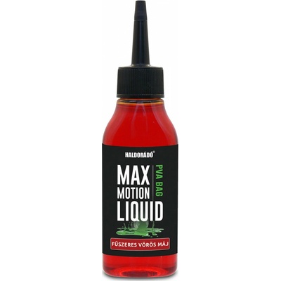 Haldorádó Max Motion PVA Bag Liquid Korenená Červená Pečeň 100 ml