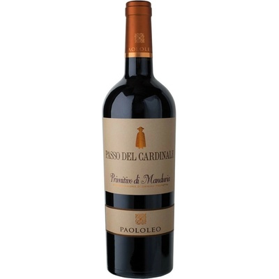 Cantine Paololeo Passo del Cardinale Primitivo di Manduria DOP 2023 14% 0,75 l (čistá fľaša)