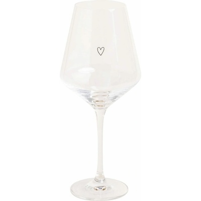 Eulenschnitt Sklenice na víno se srdíčkem 490 ml