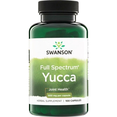 Swanson Yucca 500 mg 100 kapslí