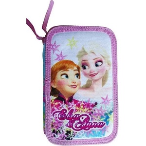 Сандик Ученически несесер с два ципа - Пълен Elsa&Anna 53538