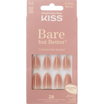 KISS Gelové nehty Bare-But-Better 28 ks