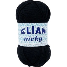 VSV Pletací příze Elian Nicky 217 - černá