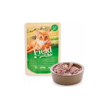 Sam's Field True Meat Fillets with Duck & Jerusalem Artichoke pro kočky 85 g