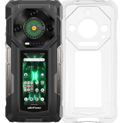 Ulefone Калъф с протектор за Ulefone Armor 33 Pro - мек TPU удароустойчив калъф, прозрачен или черен