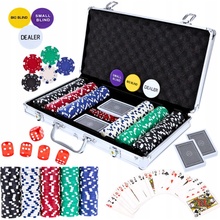 Malatec 23528 Poker set 300 žetonů HQ