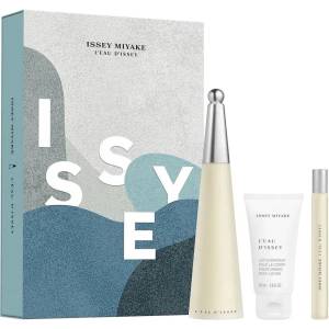 Issey Miyake Комплект L'Eau d'Issey - Тоалетна вода, 100 и 10 ml + Лосион, 50 ml - baby Парфюми