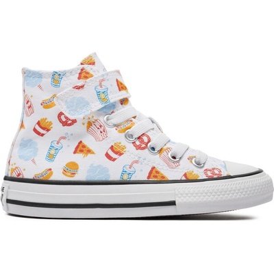 Converse Кецове Converse Chuck Taylor All Star Easy On Snacks A07377C Бял (Chuck Taylor All Star Easy On Snacks A07377C)
