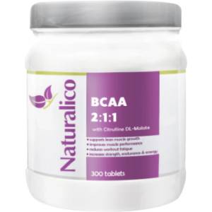 Naturalico Bcaa 2: 1: 1 [300 Таблетки]