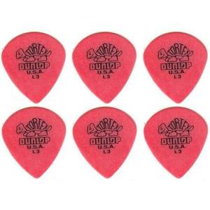 Dunlop 472R L3 Tortex Jazz 6 Перце за китара (<![CDATA[472RL3-6PACK-SET]]>)