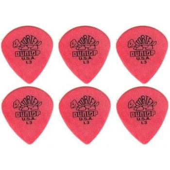 Image 1 of Dunlop 472R L3 Tortex Jazz 6 Перце за китара (472RL3-6PACK-SET)