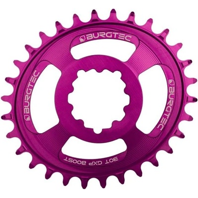 Burgtec Плоча BURGTEC Oval GXP Boost 3mm Offset Thick Thin - Лилав 32T