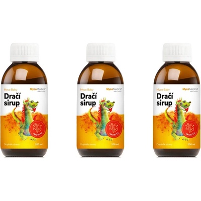 MycoMedica MycoBaby dračí sirup 3 x 200 ml