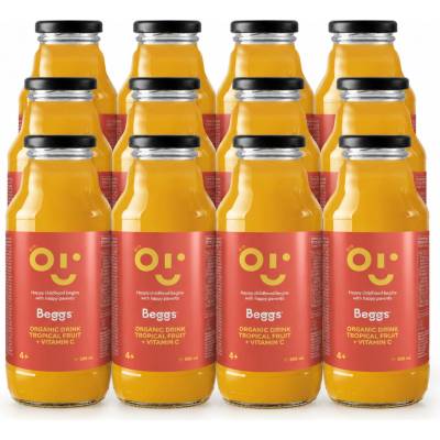 Beggs BIO Nápoj tropické ovoce 12x 300 ml