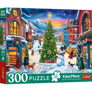 Trefl Пъзел Trefl от 300 XXL части - Коледно градче (23104)