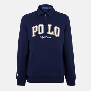 Ralph Lauren Men's 1/4 Zip Fleece - Cruise Navy