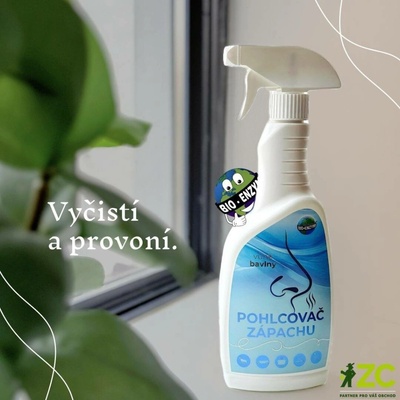 BIO STOP pohlcovač zápachu s vůní bavlny 500 ml – Hledejceny.cz