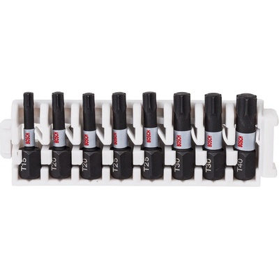 Bosch УДАРНИ БИТОВЕ t15-t40 8 БРОЯ 25 mm bosch impact control (3165140851121)