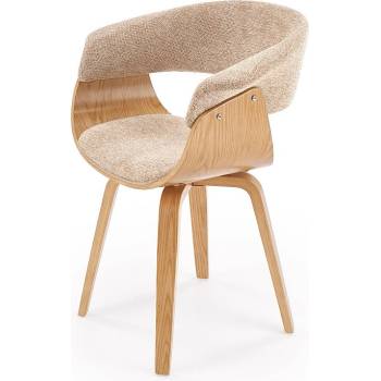 Halmar Трапезен стол k545 бежов / натурален