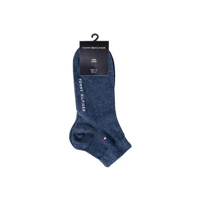Tommy Hilfiger Комплект 2 чифта къси чорапи мъжки 342025001 Син (342025001 r.39/42)