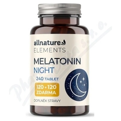 Allnature Elements Melatonin night 240 tablet
