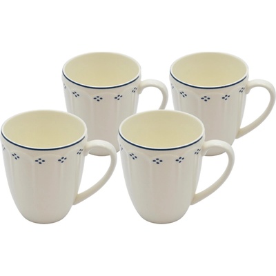 Mäser Súprava hrnčekov na kávu Lova Blue 4 x 390 ml
