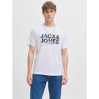 JACK & JONES Тениска jjgeplas tee ss crew neck ln