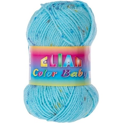 VSV Pletací příze Elian Color Baby - 138 modrá